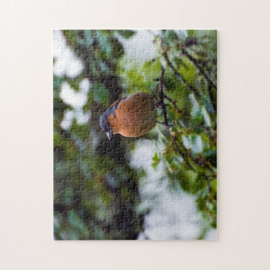 チャフインチオンザブランチジグソーパズル ジグソーパズル (縦)