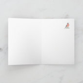 チャフインチハッピーバースデー妻 カード (内部)