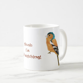 チャフインチ鳥観察おもしろい コーヒーマグカップ