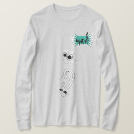 チャブスコ漫画プリント Tシャツ