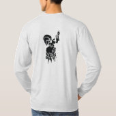 チャブスコ漫画プリント Tシャツ (裏面)