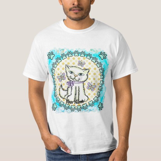 チャブス・ザ・キャット Tシャツ (正面)