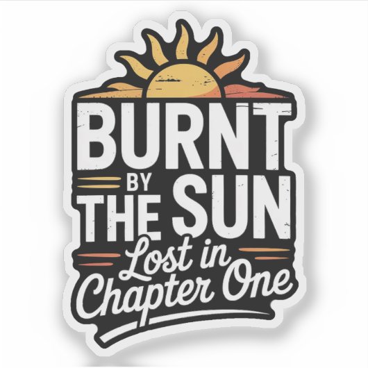 チャプターの失った引用文おもしろいで日読照によって焼ける シール (正面)