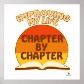 チャプター作家おもしろいスローガンで生活を改善 ポスター (正面)