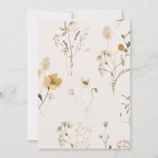 チャプター・ブックをテーマにした赤男女兼用ちゃんシャワー 招待状 (裏面)