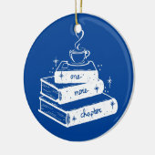 チャプター・ブック・ラバーの追加 セラミックオーナメント (左)