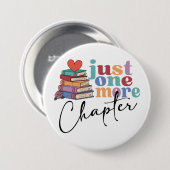 チャプター・ブック・ラバーの追加 缶バッジ (正面&裏面)