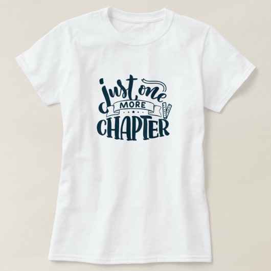 チャプター・ブッ読クのTシャツ Tシャツ (デザイン正面)