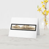 チャプラン訓練軍写真1918年 カード (黄色い花)