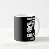 チャプラ素晴らしンは次のようおもしろい コーヒーマグカップ (正面右)