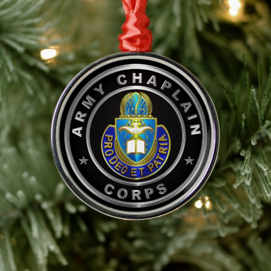 チャプレイン軍団クリスマス メタルオーナメント (ツリー)