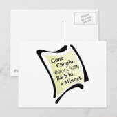 チャプini消えた ポストカード (正面/裏面)