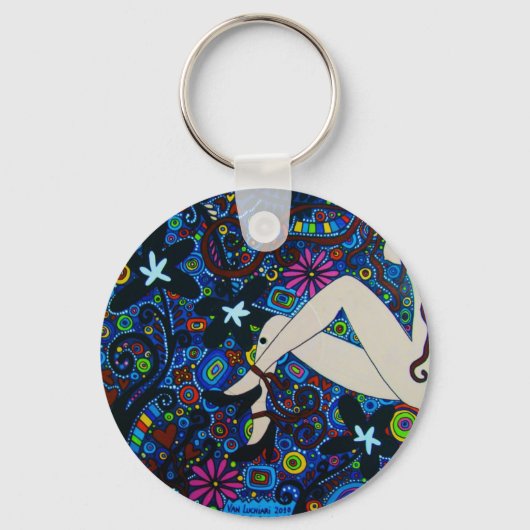 チャベイロ長脚 キーホルダー (正面)