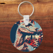 チャベイロ・ヴェロキラプトル キーホルダー (正面)