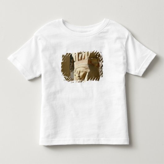 チャペルからのHathor頭のコラム、の トドラーTシャツ (正面)