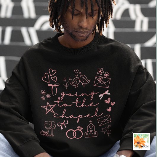 チャペルに行婚約したく スウェットシャツ