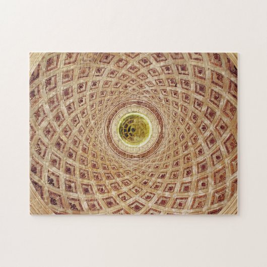 チャペルのキューポラの内部の眺め ジグソーパズル (横)