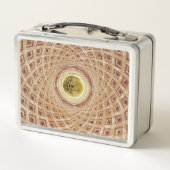 チャペルのキューポラの内部の眺め メタルランチボックス (裏面)