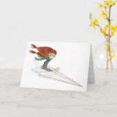 チャペルの記録は遠くになカードを飛ばします カード (黄色い花)