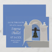 チャペルの鐘 お知らせカード 招待状 (正面/裏面)