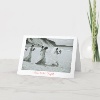 チャペルへのGoin カード