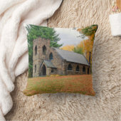 チャペルイン秋 クッション (ブランケット)