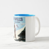 チャペルコアルゼンチンからスキー ツートーンマグカップ (正面右)