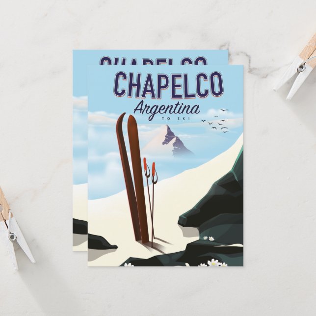 チャペルコ アルゼンチン スキー (正面/裏面インサイチュ)