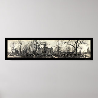 チャペルデモインIA写真1911 ポスター