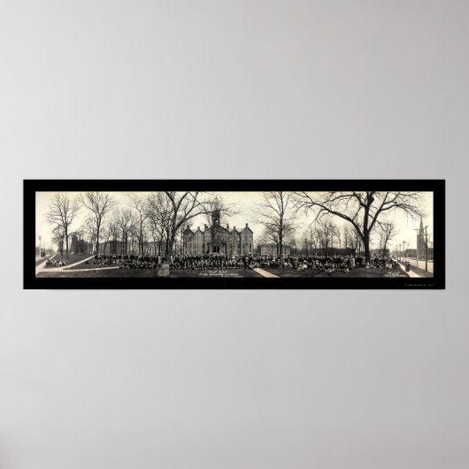 チャペルデモインIA写真1911 ポスター (正面)