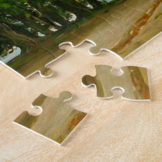 チャペルノートルダムデグラスオンフルーモネファインアート ジグソーパズル (側面)