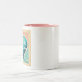 チャペルヒルハートコーヒーマグ ツートーンマグカップ (中央)