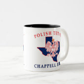 チャペルヒルポーランドテキサン ツートーンマグカップ (正面右)