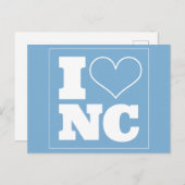 チャペルヒル(NC)テールゲート招待状 ポストカード (正面/裏面)