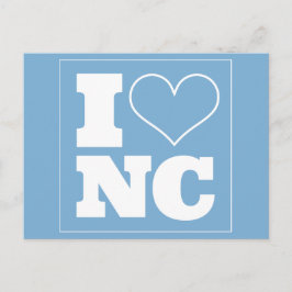 チャペルヒル(NC)テールゲート招待状 ポストカード