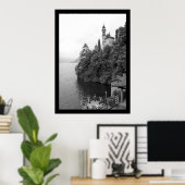 チャペルビューB&W ポスター (ホームオフィス)
