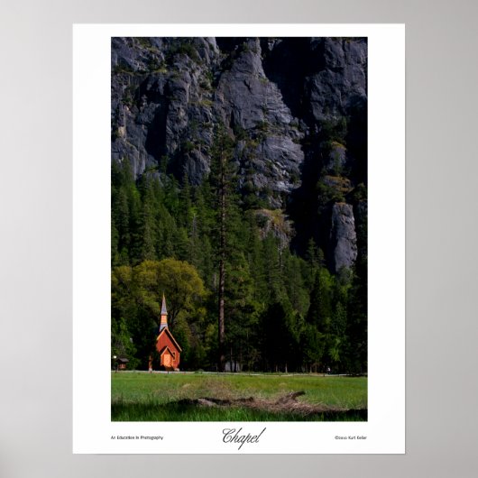 チャペルプリント ポスター (正面)