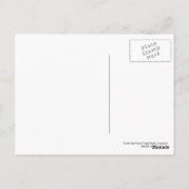 チャペルポースから海へ、コーンウォール ポストカード (裏面)