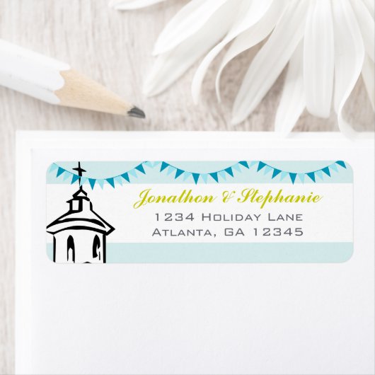 チャペルモダンウェディングラベルに移動 ラベル (インサイチュ)