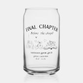 チャペル前の最終章の本バチェロレッテ ガラス缶 (正面)