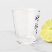 チャペル前の最終章の本バチェロレッテ ショットグラス (左)