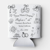 チャペル前の最終章の本バチェロレッテ 缶クーラー (裏面)