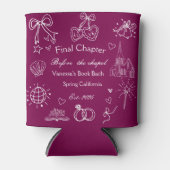 チャペル前の最終章の本バチェロレッテ 缶クーラー (正面)