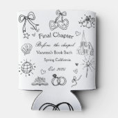 チャペル前の最終章の本バチェロレッテ 缶クーラー (裏面)