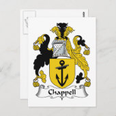 チャペル家紋 ポストカード (正面/裏面)