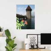 チャペル橋 ポスター (ホームオフィス)