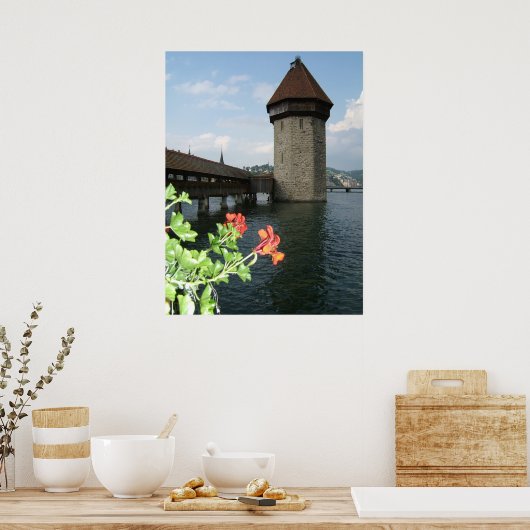 チャペル橋 ポスター (キッチン)