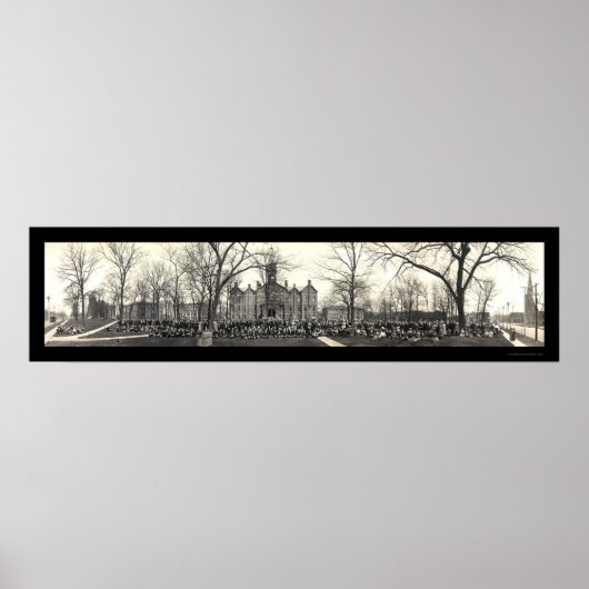 チャペル・ドレイク大学写真1911 ポスター (正面)