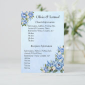 チャペル＆会場情報 - ブルーピオニー エンクロージャーカード (スタンド正面)