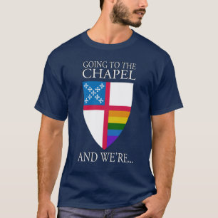 チャペルLGBTQへ行くこと Tシャツ